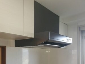 神奈川のキッチン取付け隊　マンションのレンジフードリフォーム術　施工後
